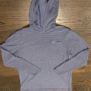 Vineyard Vines Striped Hooded Tee